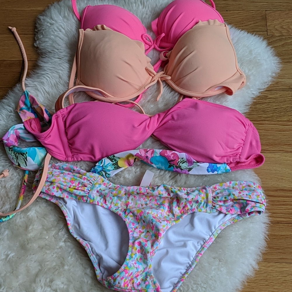 Bikinis neon selling as a group